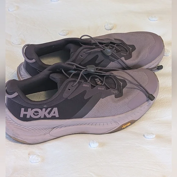 Hoka Women's Sneakers in Lavender and Black - Picture 9 of 10